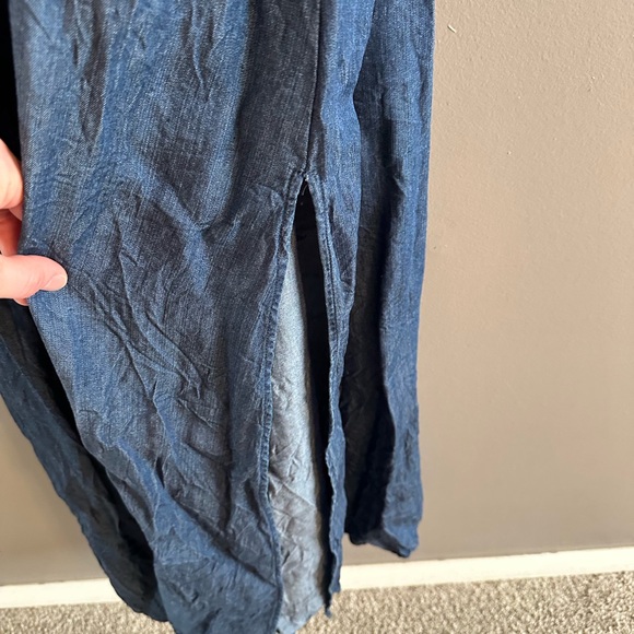 NATURAL LIFE Chambray Blue Patti Maxi Dress - Picture 7 of 11